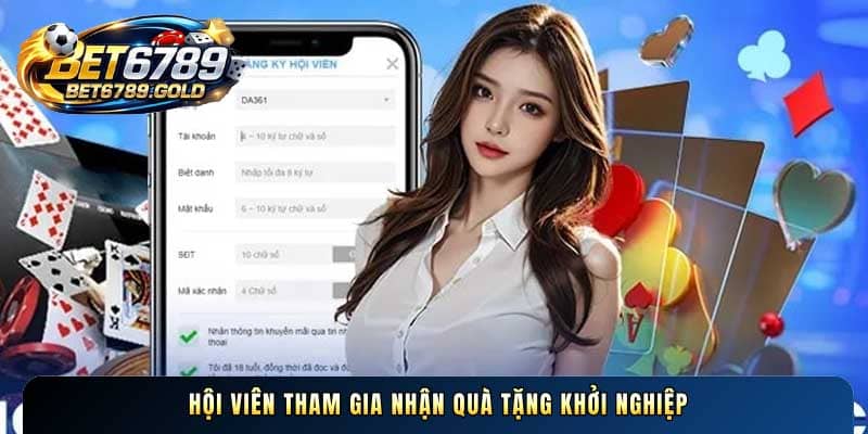 Hội viên tham gia nhận quà tặng khởi nghiệp