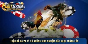 Trận đá gà 24 tỷ và những kinh nghiệm đặt cược thắng lớn